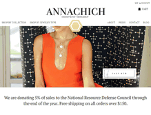 Tablet Screenshot of annachich.com